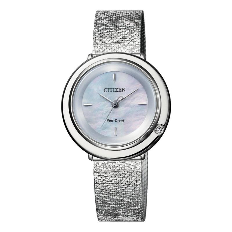 

Citizen Women s Quartz Mother of Pearl EM0640-82D жемчужный
