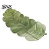 Green Leaf Floor to Clean Irregular Shaped 3D Rug Mat Realistic Anti Easy Slip Doormat
