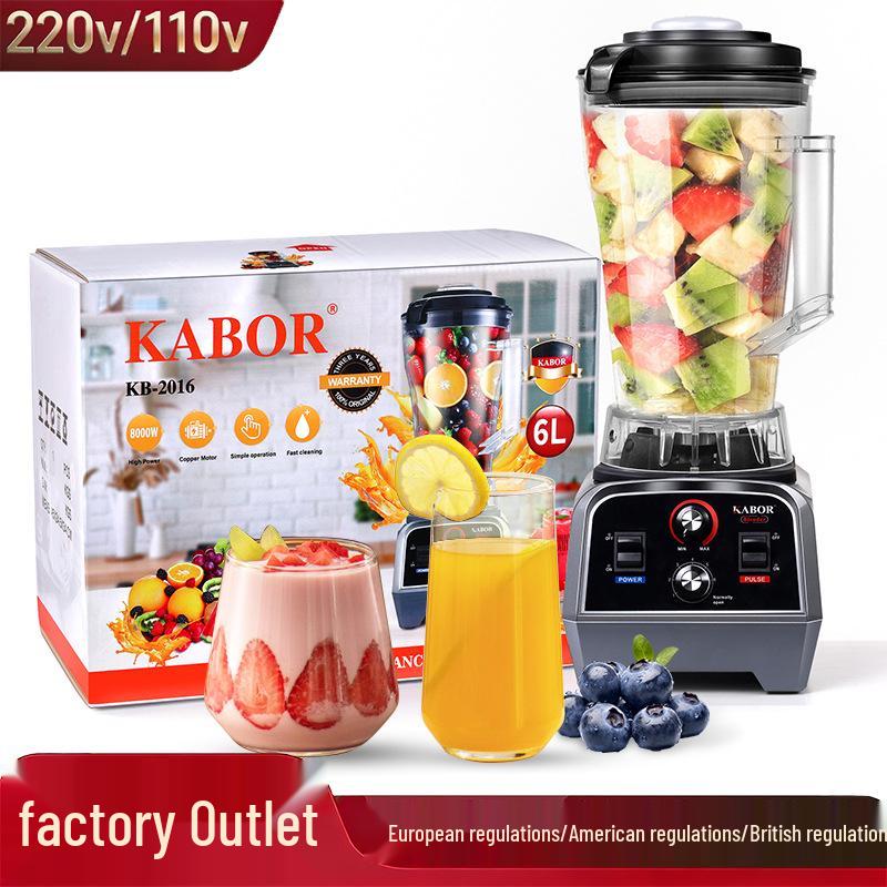 European Retro High-Power Blender and Food Processor