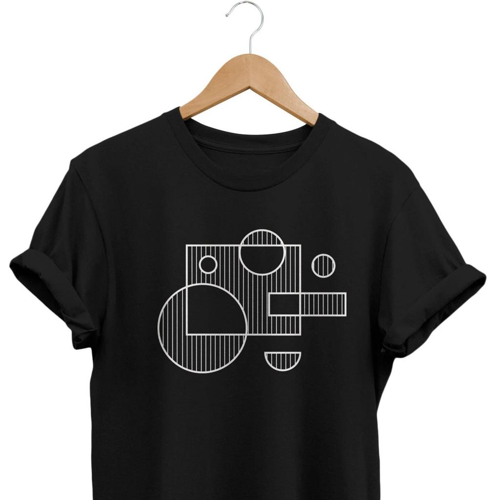 Minimalist Abstract T-Shirt: Geometric Modern Art Tee