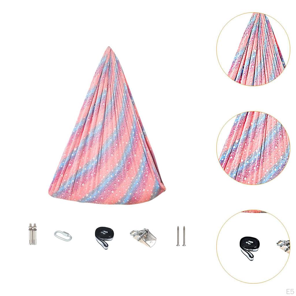 Yoga Hammock Ceiling Mount Starter Kit for Home Indoor Antigravity