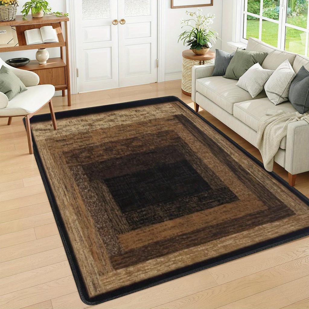 1PC Metropolis Skyline Kitchen Rug Non-Slip Door Mat Pop Design Bathroom Rug Bath Mat Carpet for Home Sink Laundry Decor