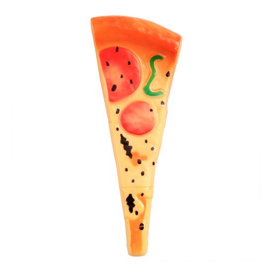 

Creative Pizza Croissant Shaped Ballpoint Pen with Magnetic Fridge Sticker Realistic Food Smooth Writing Pen Novelty Stationery Gift for Students Food A