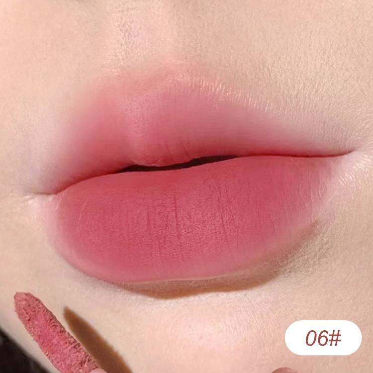 HERORANGE Velvet Lip Glaze Matte Liquid Lipstick Long Lasting Waterproof Smooth Lip Tint High Pigment Nude Red Lip Makeup Cosmetics for Women