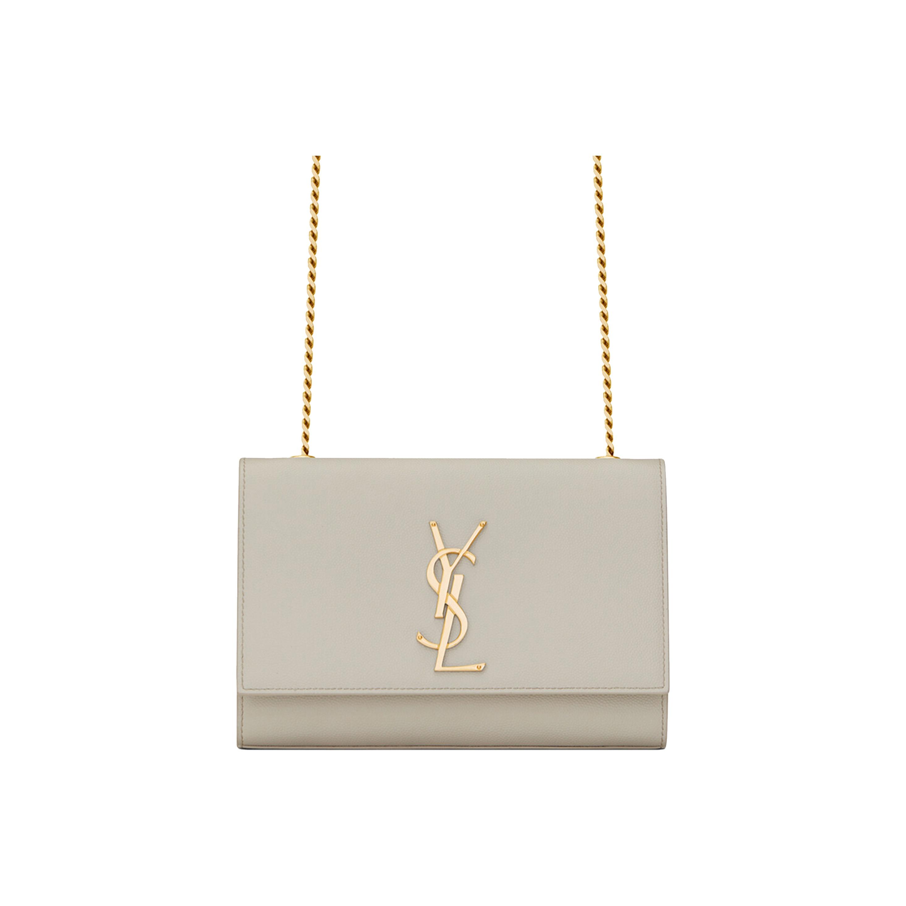 

Saint Laurent Kate Small Bag Crema Soft Women Bags Cream 469390-BOW0J-9207 Basic Set (Bag+Dust Bag)