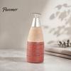 Shampoo Dispenser Bottle Ceramic Soap for Bathroom, 350/380ML Hand with Large Capacity Lotion Pump, Refillable Liquid Soap, and Pump