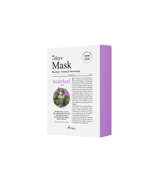 Ariul Seven Days Houttuynia Mask M 10 Sheets Houttuynia Cordata 10 Sheets