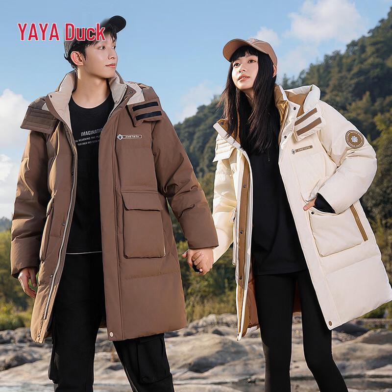 YAYA Wang Yibo Winter Hooded Down Jacket