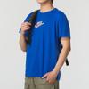 Nike T Shirts Men's Blue Crew Neck Moderate FZ5398-480