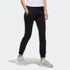 Adidas Sports Lifestyle Series Slim Fit Casual Drawstring Moisture-Wicking Mid-Rise Knitted Sports Pants Women pants Black DW4610