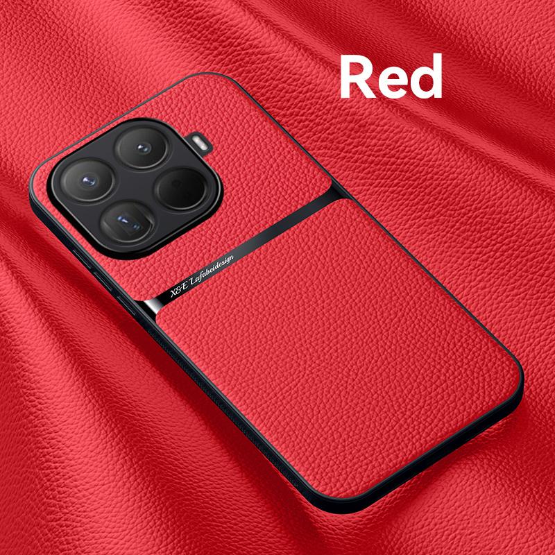 

For Xiaomi 15T &15T Pro Case Built-in Magnet Ultra Thin Sleek Hand Feeling Leather Anti-Fingerprint Lens Full Protection Cover xiaomi 15T