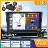 Universal 7Inch Car Radio Multimedia Video Player Wireless Carplay Wired Android Auto Car MP5 Radio 12LED 3 In 1 Car Charger