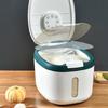 Rice Bucket Storage Box Dispenser Container Grain Jar Kitchen Organizer
