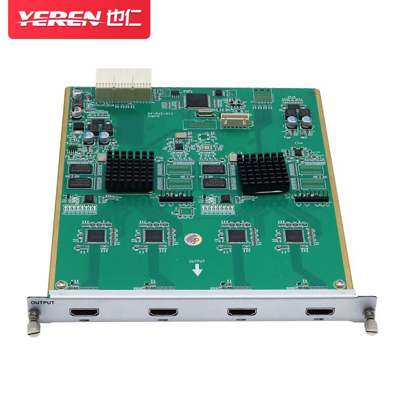 LED Video Splicing Controller 4-Channel HDMI Output Card