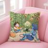 Fashion SSteven Universes Cartoon Cushion Cover Pillow Case Soft Friendly Fabric  Concealed Zipper