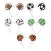 Soccer Fan Headband, Team Spirit Hair Hoop, Football Theme Party Headwear for Game Day, Fan Celebration