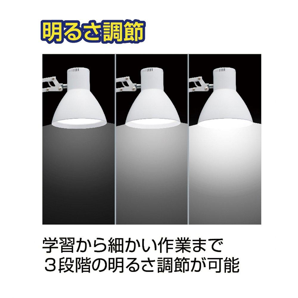 GENTOS Lumisus S81 LED Desk Light (500 Lumens) ABS White DK-S81CWH