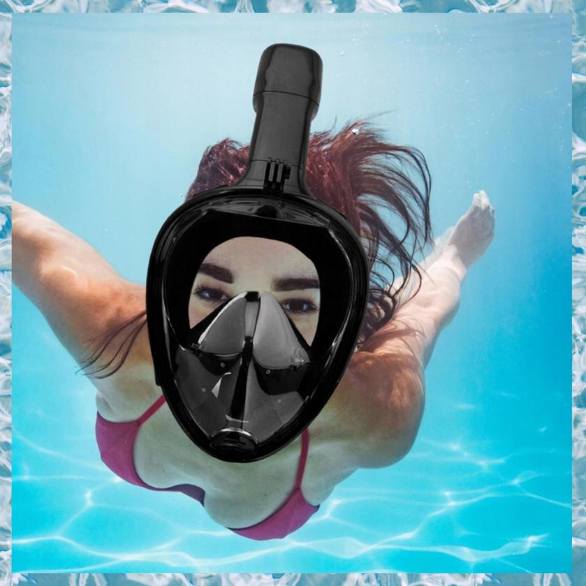 Full Face Swimming Diving Mask for Pool, Beach, L/XL