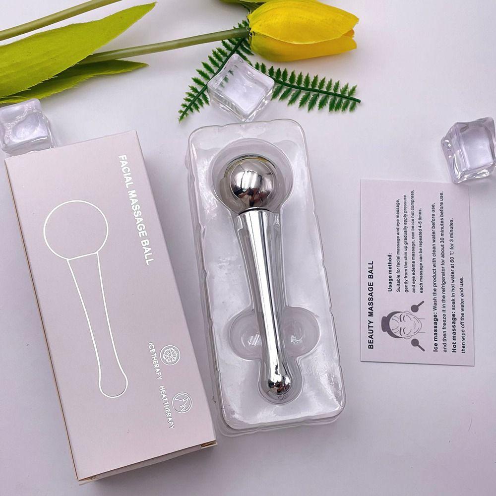 Puffiness Ice Globes for Facials Hot and Cold Facial Globes Roller  Dark Circles