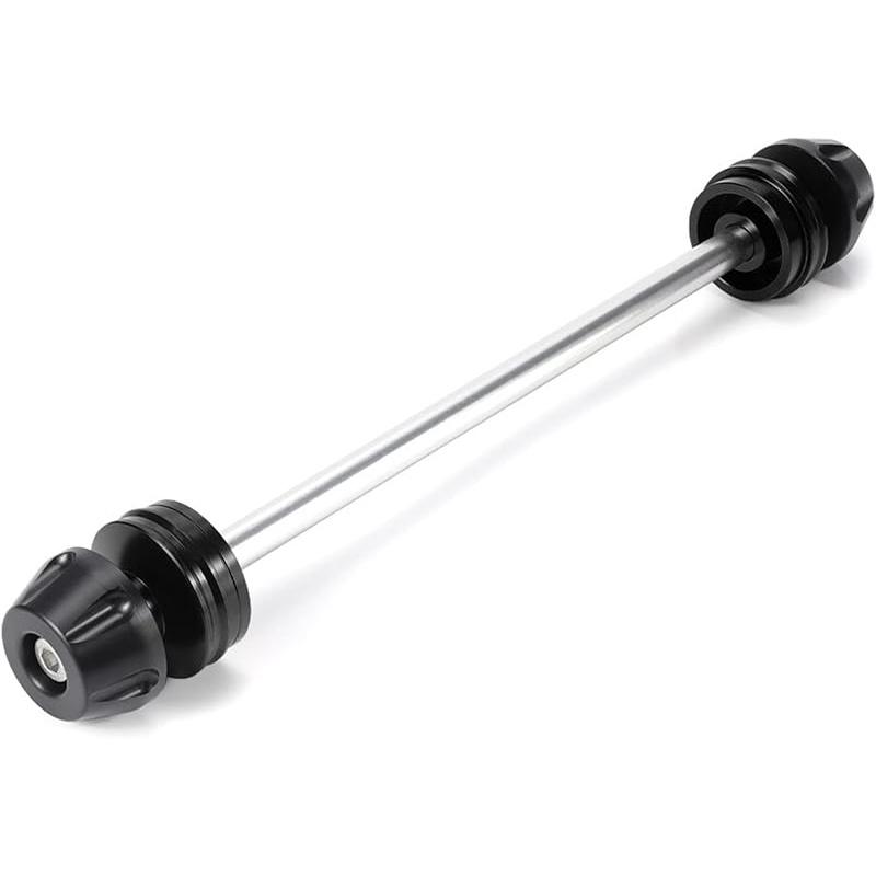 Moto Front Axle Fork Crash Slider Swingarm Spools Stand for Ducati 1199 1299 for Panigale V4 V2 for Multistrada 1200 (Color : Front Black)