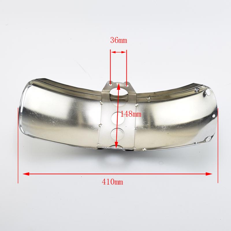 Electroplating Metal Front and Rear Fenders  for Honda MINI Monkey Trail JinCheng DAX CT70 Bike
