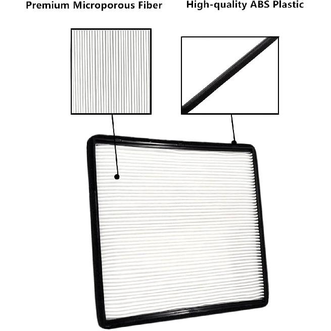 Cabin Air Filter Fit For Kenworth 660 T680 T800 T880 & Peterbilt 387 567 579 - Replaces S-9034, F37-1018, S28571, PA30269, AF56102 (2 Pack)