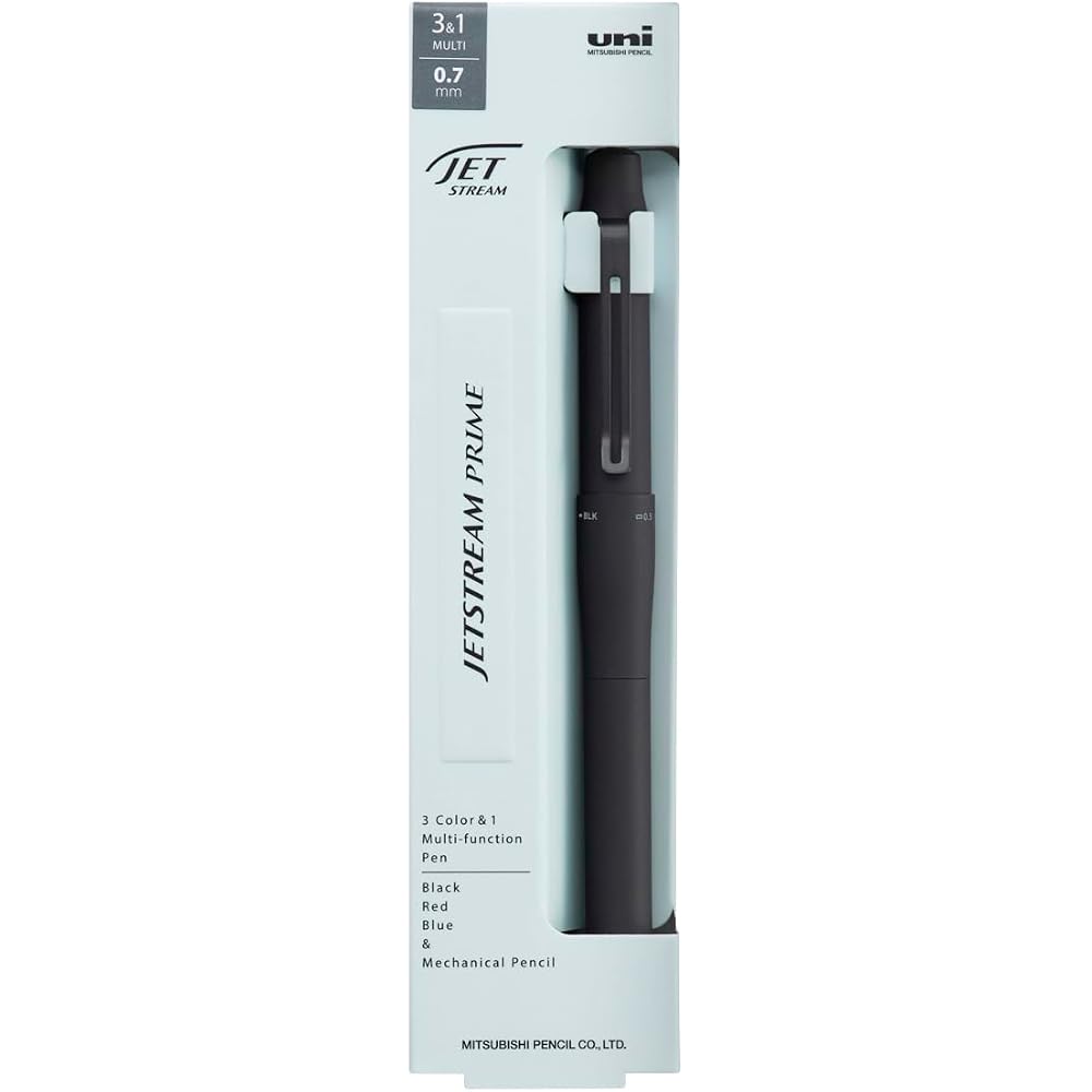 Mitsubishi Pencil Multifunction Pen Jetstream Prime 3 & 1 0.7 Black MSXE455007.24