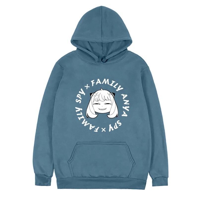 Spy X Family Kawaii FeUnisex Pullover Herbst Winter Warm halten Langarm Kapuzenfleece Harajuku Unisexga Hoodies Sportswear