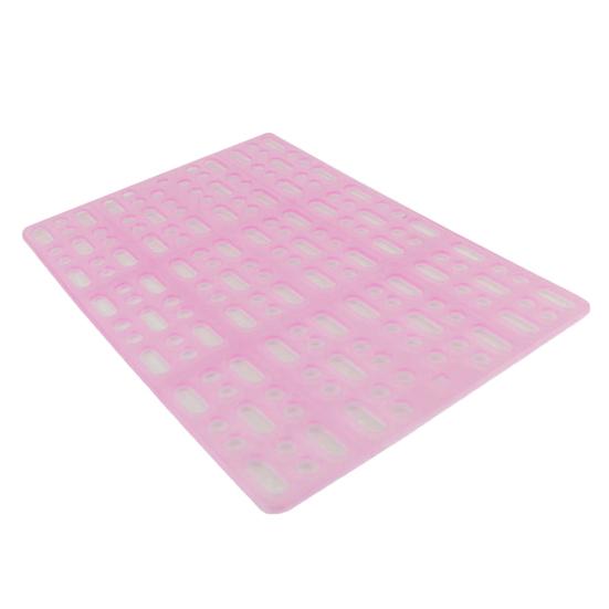 Tappetino Zampe di Coniglio per Piccoli Animali Rete per Criceto Animale Domestico Tappetino Antiscivolo Gabbia Nido Coperta