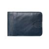 Sewn Large Capacity Thin Leather Wallet PVC Solid Color Retro Money Bag Anti-lost Classic Men Coin Purse Gift