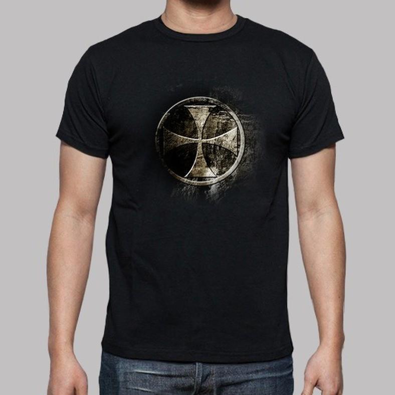 

Мужская футболка Croce Templare 7 Топы с принтом