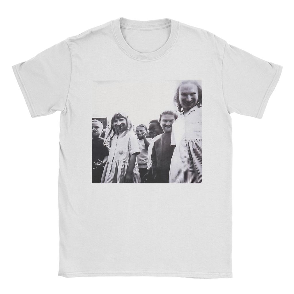 T-shirt Streetwear Estiva Aphex Twin Come To Daddy T-shirt Hip Hop 100% Cotone per Unisex Fantastico Top Taglie Forti