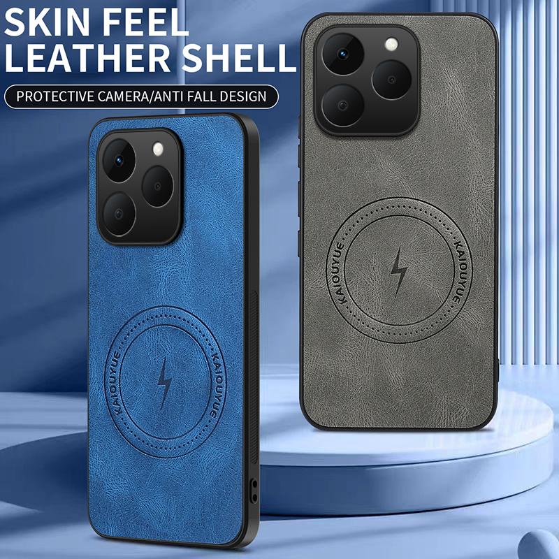 For Xiaomi 15T Luxury New Style Leather Phone Case For Xiaomi 15T Magnetic Wireless Charge Shockproof Cover Mi 15T Shell Capa