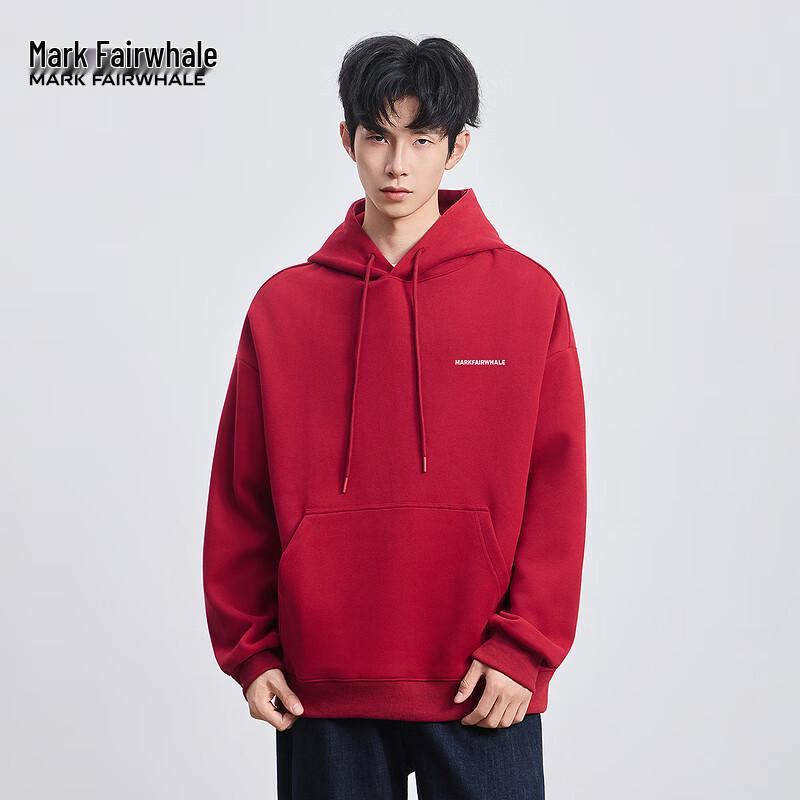 

Mark Fairwhale Men s Autumn Casual Loose Hoodie M