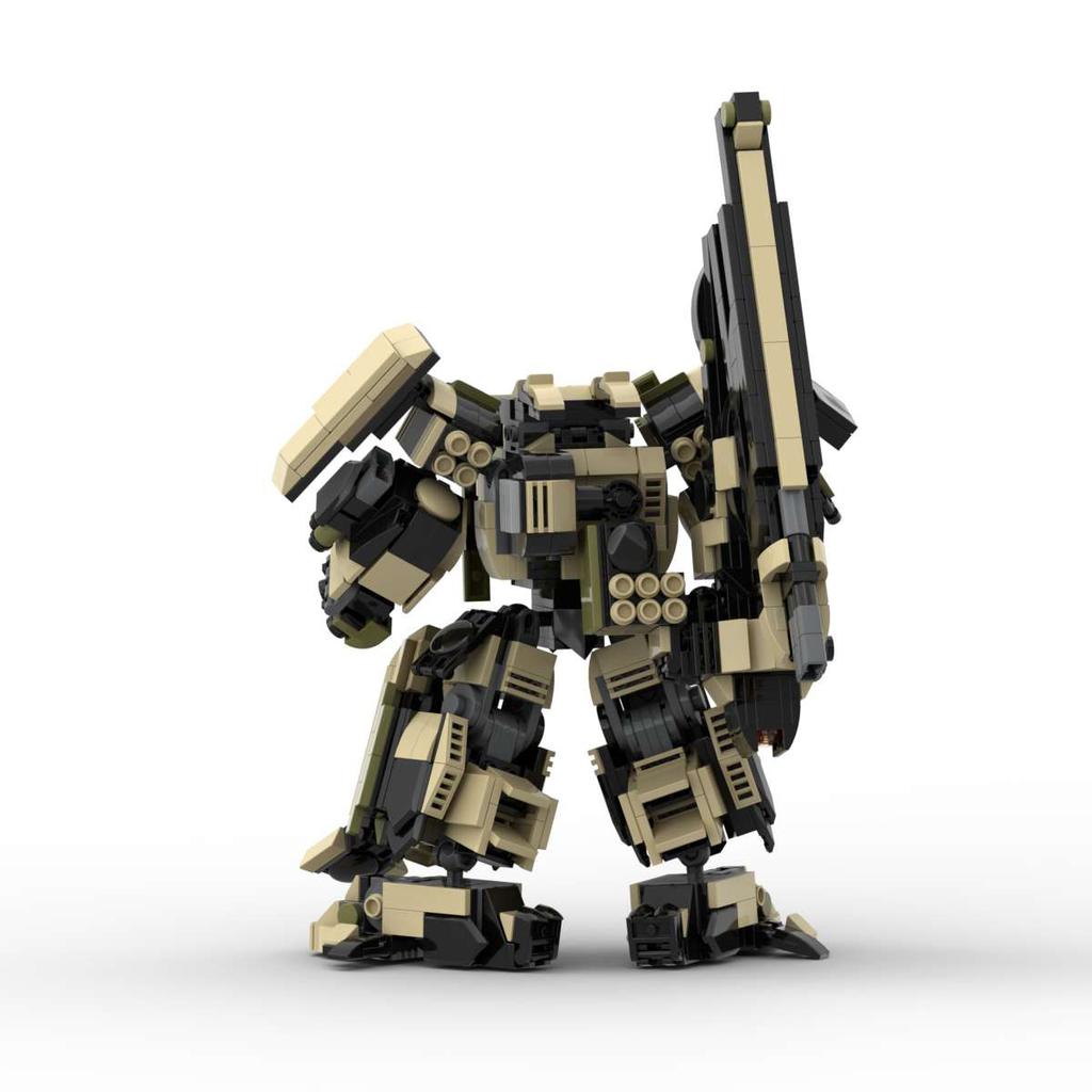 Building Block Compatible, Sickle Of Death, Super Robot Gundam, Puzzle Diy Assembled Toy Model