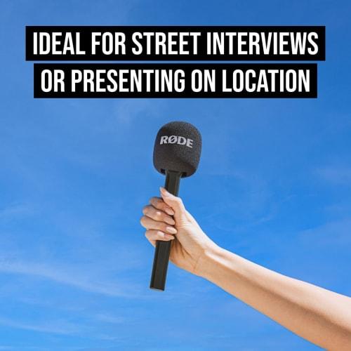 RODE Microphones Interview GO Wireless Handheld Microphone Adapter