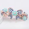 Korean Rhinestone Spring Hair Clip - Versatile Medium/Large Size for Women