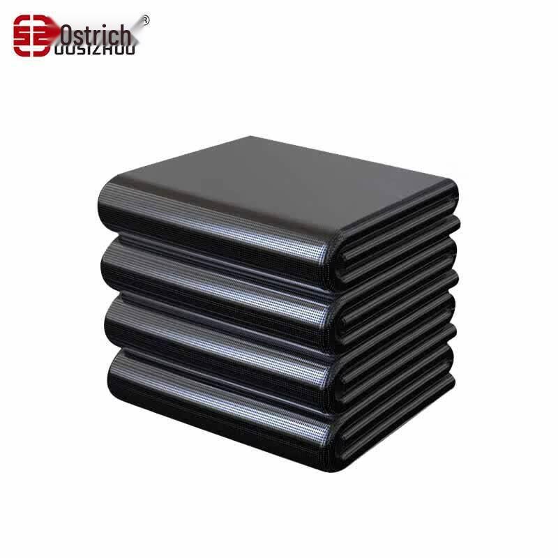 Oszhuo 90x100cm Black Thickened Flat-Mouth Garbage Bags
