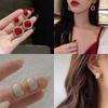 New Luxury Rhinestone Square Stud Earrings - Elegant, Versatile Design for Women, 2022