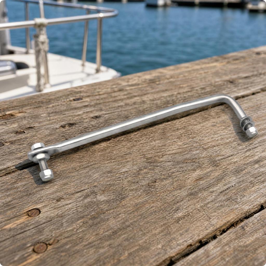 Metal Steering Linkage Rod for Outboard Motor Front Conversion Boat