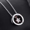 Stars in Love Niche Couple Necklace Simple Hip Hop Trend Men and Women Pair Couple Necklace 2026