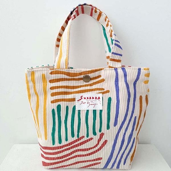 

Вельветова сумка (1 колір) 26x20x9.5cm слонова кістка