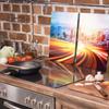 Glas-Schneidebrett 2x 30x52 Landschaft