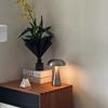 USB Rechargeable Metal Mushroom Lamp Nordic Simple Modern Creative Unique Table Light Bedroom Bedside Night Lamp