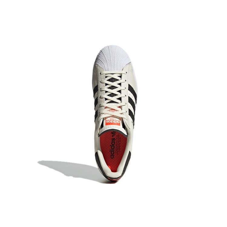 adidas originals Superstar Shoes 'White Black Orange' Men's FU9530