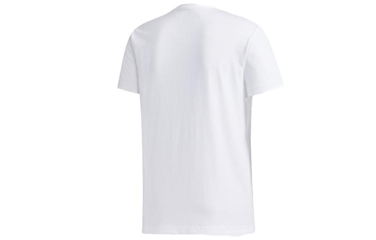 Adidas Neo T Shirts Men's White Crew Neck Moderate Straight Fit GK1495