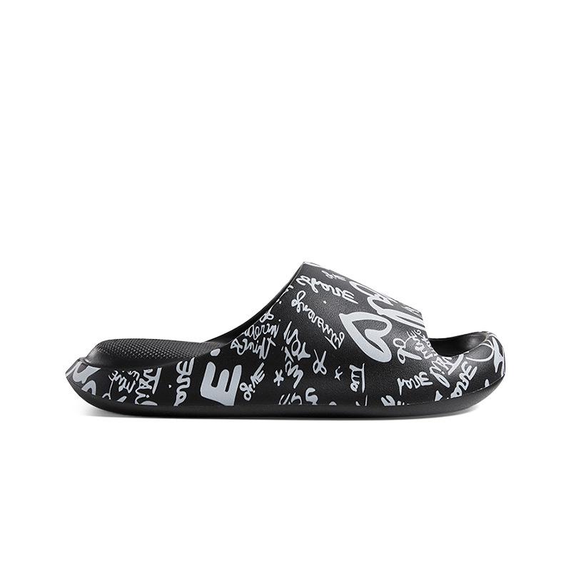 Puxi Yun Tan Love Couple Women s Non-slip Indoor Slippers with Thick Sole and Printed Design 37/38