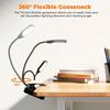 Mini Tragbare LED Buchlampe Augenschutz Leselampe Flexibel Einstellbare Richtung Batterie Lernschreibtischlampe Schlafzimmerlicht