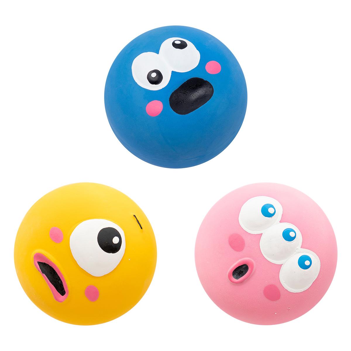 

Pet Squeaky Toys Pet Ball Toys Собака, що жує, гумовий м яч, чистить зуби, собака, жувальна іграшка для собак, стійкий до укусів ехолот, товари для тварин As picture