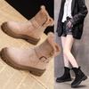 Snow Boots Women's Winter New Velvet Women's Boots Warm Thickened Cotton Shoes Short Boots Women